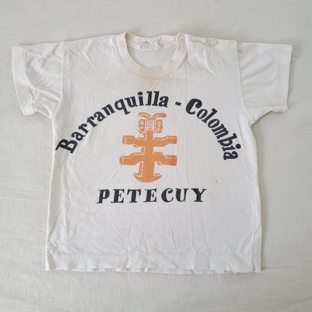 Vintage Columbia Petecuy Travel Tee 2t